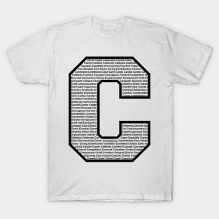 C Black T-Shirt